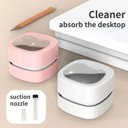 Desktop Vacuum Cleaner Wireless Handheld Mini Cleaner Keyboard Eraser Ash Electric Vacuum Cleaner Cross Border 